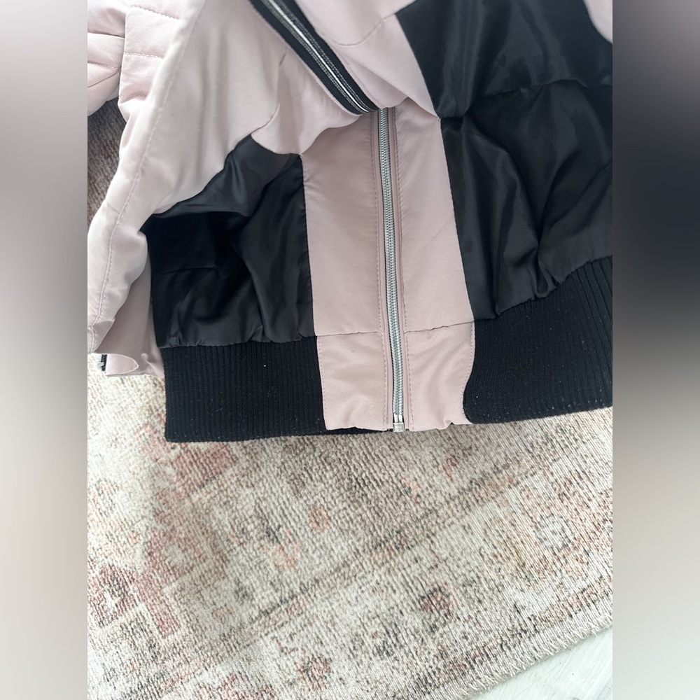 Point Zero Winter Hooded Jacket- Removable Fur- Blush - Size 5 - Picture 9 of 16